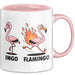 Flamingo In Flammen Tasse Geschenk Lustige Geschenkidee Spruch Rosa Trendation
