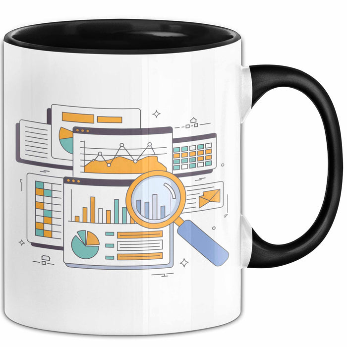 Daten Analyst Tasse Geschenk Lustige Geschenkidee Spruch Für Erkenntnis Sucher Trendation