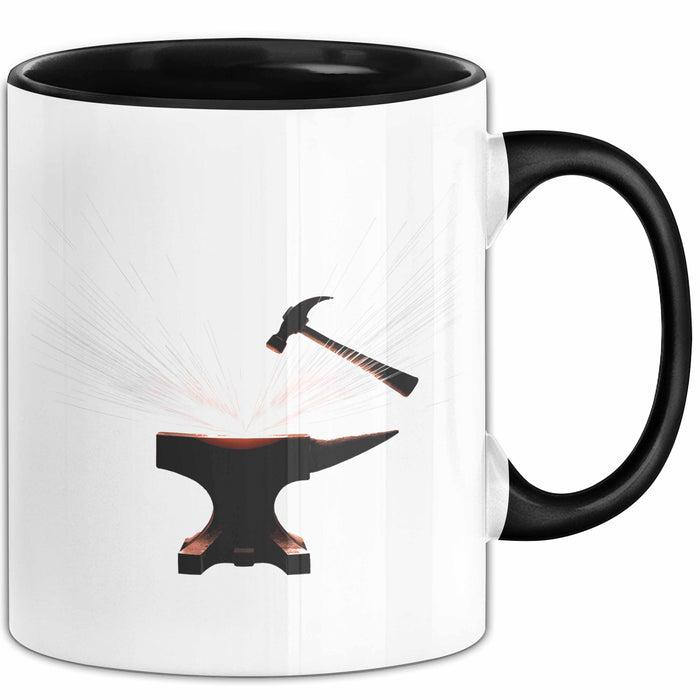 Schmied Tasse Geschenk Lustige Geschenkidee Spruch Für Metall Arbeiter Trendation