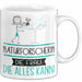 Naturforscherin Geschenk Tasse Becher Die Frau Die Allen Kann Geschenkidee für eine Naturforscherin Lustig Weiß Trendation