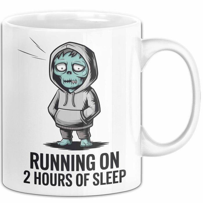 Minimal Schläfer Tasse Geschenk Lustige Geschenkidee Spruch Für Müde Menschen Weiß Trendation