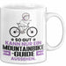 Mountainbike-Guide Geschenk Tasse So Gut Kann Nur Ein Mountainbike-Guide Aussehen Geschenkidee Kaffee-Becher Weiß Trendation