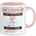 Eishockeyspielerin Und Prinzessin Tasse Geschenk Für Eine Eishockeyspielerin Geburtstag Was Ist Deine Superkraft Rosa Trendation