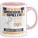 Discgolf-Spieler Tasse Geschenk für Discgolf-Spieler Geburtstag Lustiger Spruch Kaffee-Becher Was Ist Deine Superkraft Rosa Trendation