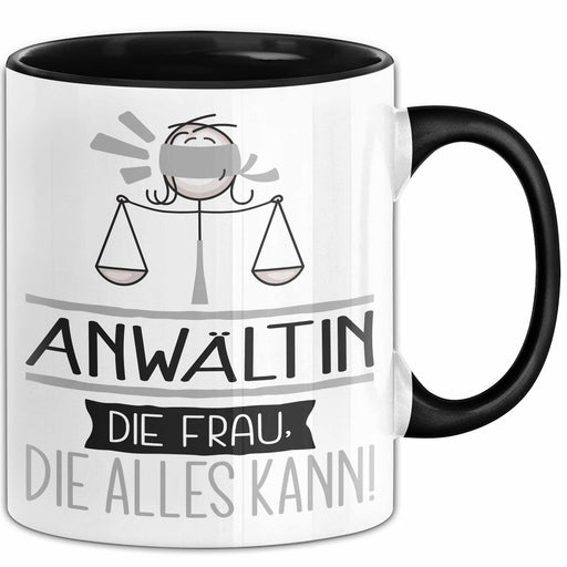 Anwältin Geschenk Tasse Becher Die Frau Die Allen Kann Geschenkidee für eine Anwältin Lustig Trendation