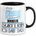 Geschenk für Surferin Tasse Lustige Geschenkidee Geburtstag Ich Bin Surferin Ich Darf Das Trendation