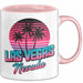 Las Vegas Nevada USA Tasse Geschenk Lustige Geschenkidee Spruch Rosa Trendation