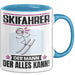 Skifahrer Tasse Geschenk für Skifahrer Der Mann Der Alles Kann Geschenkidee zum Geburtstag Blau Trendation