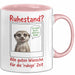 Rentner Pensionär Sarkasmus Tasse Geschenk Lustige Geschenkidee Spruch Ruhestand Rosa Trendation