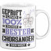 Chorsänger Geschenk Lustiger Spruch für Chorsänger Geschenkidee Bester Chorsänger Der Welt Weiß Trendation