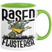 Gärtner Tasse Geschenk für Hobbygärtner Landschaftsgärtner Männer Geschenkidee Rasenflüsterer Gartenarbeit Kaffee-Becher Grün Trendation