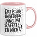 Ingeborg Tasse Geschenk Dat Is So'n Ingeborg Ding Dat Raffste Eh Nicht Geschenkidee Becher mit Name Rosa Trendation