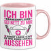 Krankenschwester Pflege Betreuung Tasse Geschenk Lustige Geschenkidee Spruch Ich Bin Krankenpfleger Rosa Trendation
