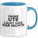 Ute Tasse Ohne Ute Laeuft Hier Gar Nichts Geschenk Blau Trendation
