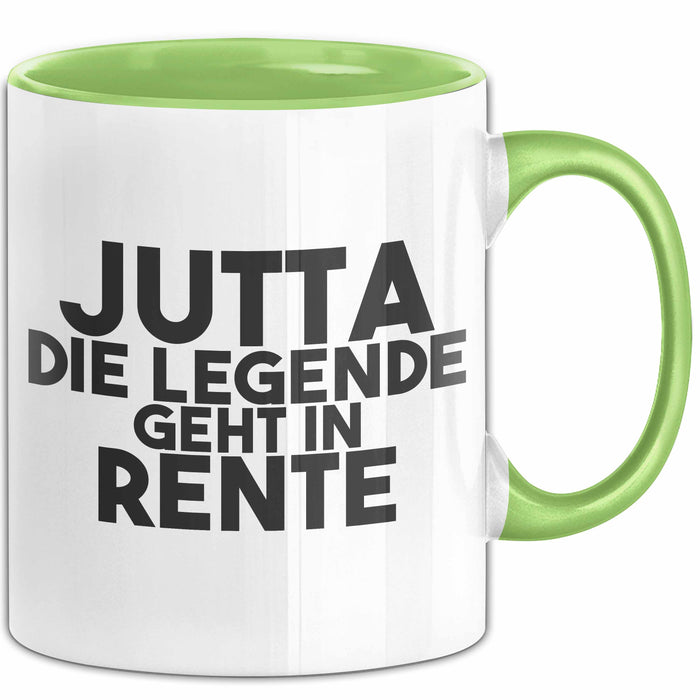 Jutta Tasse Jutta – Die Legende Geht In Rente Geschenk