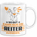 Reiter Geschenk Tasse So Gut Kann Nur Ein Reiter Aussehen Geschenkidee Kaffee-Becher Weiß Trendation