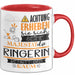 Ringerin Tasse Geschenk Lustiger Spruch Bitte Erheben Sie Sich Seine Majestät Die Ringerin Betritt Den Raum Rot Trendation