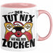 Gamer Geschenk Tasse Geschenkidee für Zocker Der Tut Nix Der Will Nur Zocken Jungs Geschenkdiee Gaming Rosa Trendation