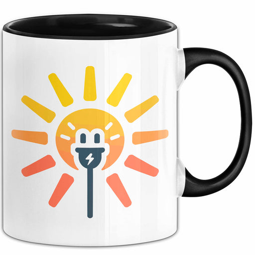 Solarenergie Fan Tasse Geschenkidee für Erneuerbare Energie Trendation