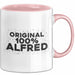 Alfred Tasse Original 100% Alfred Geschenk Rosa Trendation