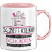 Songtexterin Weil Es Keinen Schöneren Beruf Gibt Tasse Geschenk für Eine Songtexterin Lustig Rosa Trendation