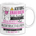 Musikbibliothekarin Tasse Geschenk Lustiger Spruch Bitte Erheben Sie Sich Seine Majestät Die Musikbibliothekarin Betritt Den Raum Weiß Trendation