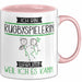 Rugbyspielerin Tasse Geschenk Ich Bin Rugbyspielerin Warum Weil Ich Es Kann Geschenkidee Geburtstag Rosa Trendation