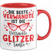 Tante Verwandte Tasse Geschenk Lustige Geschenkidee Spruch Beste Tante Rot Trendation