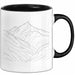 Minimalist Tasse Geschenkidee Liebhaber des einfachen Lebens Trendation