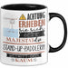 Stand-Up-Paddlerin Tasse Geschenk Lustiger Spruch Bitte Erheben Sie Sich Seine Majestät Die Stand-Up-Paddlerin Betritt Den Raum Schwarz Trendation
