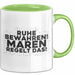 Maren Tasse Ruhe Bewahren! Maren Regelt Das! Geschenk Grün Trendation