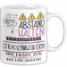 Straßenmusikerin Tasse Geschenk Lustig Abstand Halten Hochleistungs-Straßenmusikerin Mit Drang Zur Perfektion Bei Der Arbeit Weiß Trendation