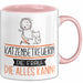 Katzenbetreuerin Geschenk Tasse Becher Die Frau Die Allen Kann Geschenkidee für eine Katzenbetreuerin Lustig Rosa Trendation