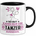 Tänzer Geschenk Tasse So Gut Kann Nur Ein Tänzer Aussehen Geschenkidee Kaffee-Becher Schwarz Trendation