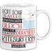 Kitesurferin Geschenk Becher Tasse Gott Schuf Alle Menschen Gleich Nur Die Besten Durfeten Kitesurferin Werden Geschenkidee Lustig Weiß Trendation