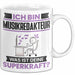 Musikredakteur Tasse Geschenk für Musikredakteur Geburtstag Lustiger Spruch Kaffee-Becher Was Ist Deine Superkraft Weiß Trendation