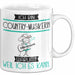 Country-Musikerin Tasse Geschenk Ich Bin Country-Musikerin Warum Weil Ich Es Kann Geschenkidee Geburtstag Weiß Trendation