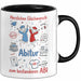 Schüler Abschluss Tasse Geschenk Lustige Geschenkidee Spruch Herzlichen Glückwunsch Abitur Trendation