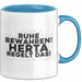 Herta Tasse Ruhe Bewahren! Herta Regelt Das! Geschenk Blau Trendation