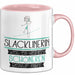 Slacklinerin Weil Es Keinen Schöneren Beruf Gibt Tasse Geschenk für Eine Slacklinerin Lustig Rosa Trendation