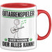 Gitarrenspieler Tasse Geschenk für Gitarrenspieler Der Mann Der Alles Kann Geschenkidee zum Geburtstag Rot Trendation