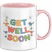 Patienten Kranke Menschen Tasse Geschenk Lustige Geschenkidee Spruch Gute Besserung Rosa Trendation