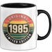 40 Geburtstag Party Tasse Geschenk Lustige Geschenkidee Spruch Original 1985 Limitierte Edition Trendation