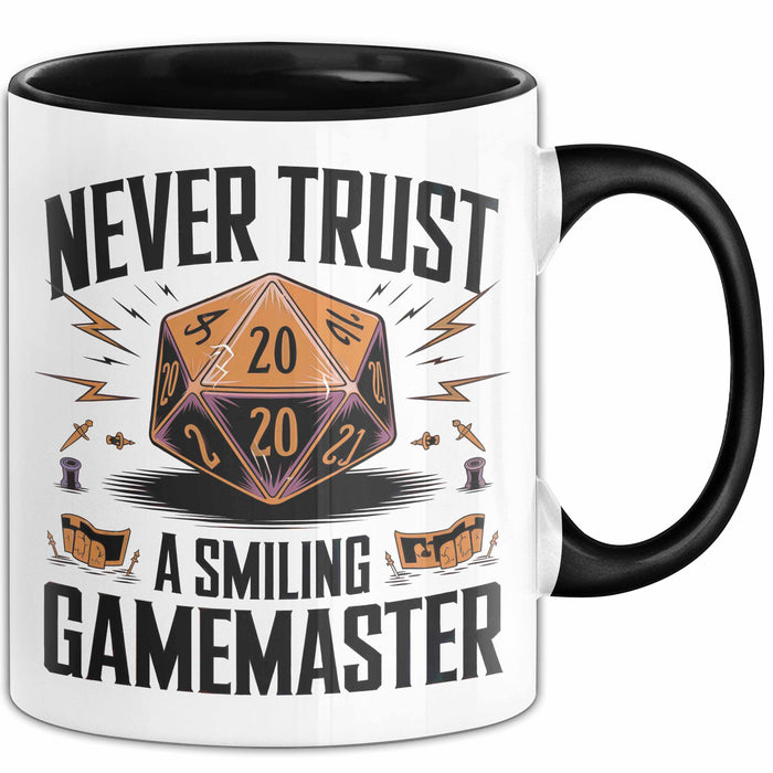 Gamer Tasse Geschenkidee Lachender Spielleiter Videospiel Trendation