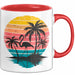 Flamingo Tier Tasse Geschenk Lustige Geschenkidee Spruch Rot Trendation