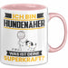 Hundenäher Tasse Geschenk für Hundenäher Geburtstag Lustiger Spruch Kaffee-Becher Was Ist Deine Superkraft Rosa Trendation