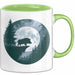 Schweinezüchter Schweine Tier Tasse Becher Geschenk Lustige Geschenkidee Spruch Grün Trendation