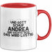 Andrea Tasse Und Gott Schuf Andrea Und Dachte Sich: Das Wird Lustig Rot Trendation