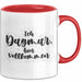 Dagmar Tasse Ich Dagmar, Bin Vollkommen Geschenk Rot Trendation