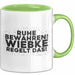 Wiebke Tasse Ruhe Bewahren! Wiebke Regelt Das! Geschenk Grün Trendation